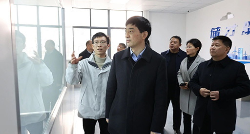 Huo Shaobin, member of the Standing Committee of Lu'an Municipal Party Committee and Secretary of Huoqiu County Party Committee, visited Hanxing Energy for research and guidance